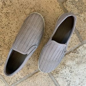 Ecco Soft 7 Woven slip on leather shoes size 39/US 8